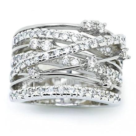 Elegant Crystal Ring
