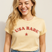Camiseta gráfica USA Babe 