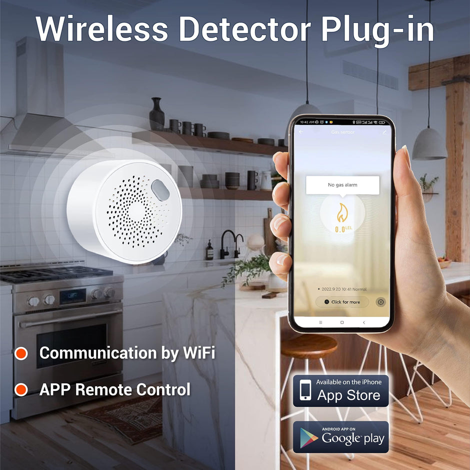 Wireless Gas Alarm Detector