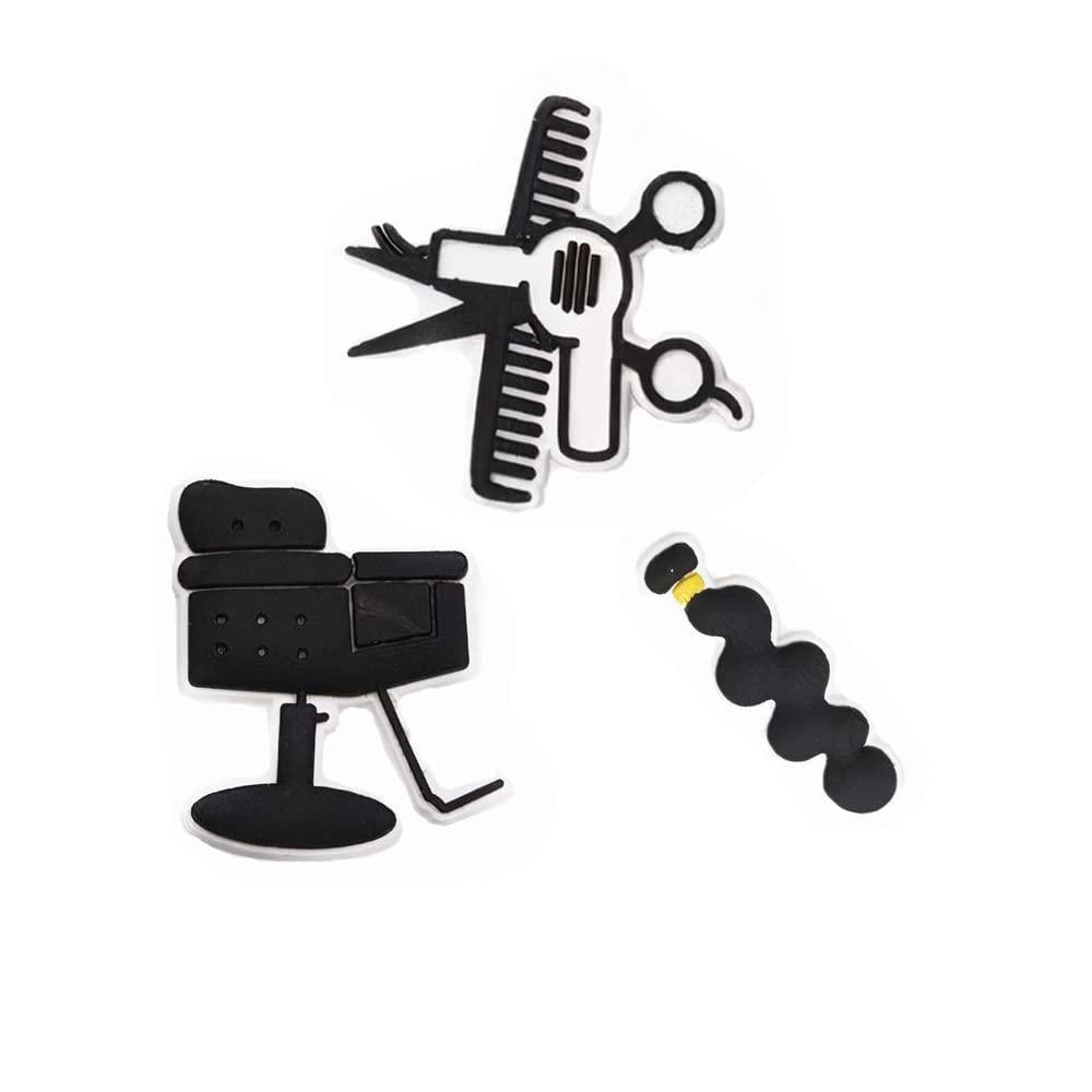 Hair Stylist Croc Charms – 8pcs Set