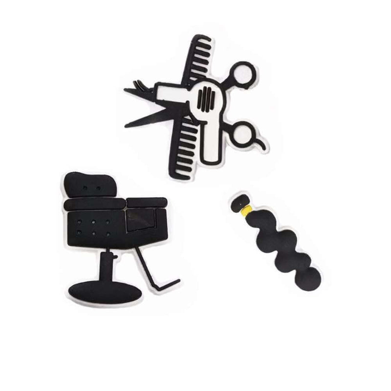 Hair Stylist Croc Charms