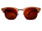 Tea Polarized Wood Shades