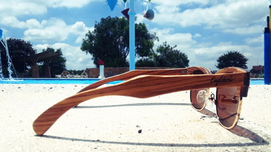 Ebony Zebrawood Sunglasses