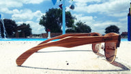 Ebony Zebrawood Sunglasses