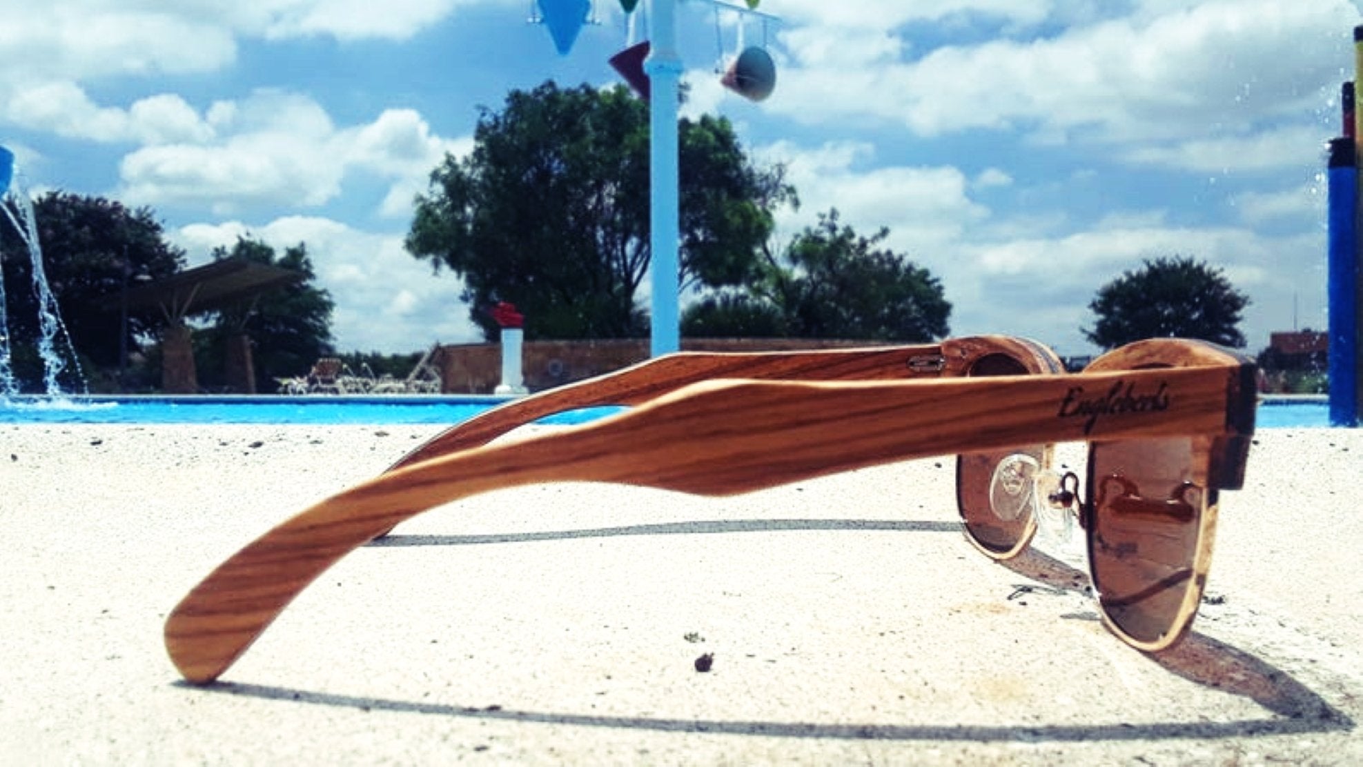Ebony Zebrawood Sunglasses