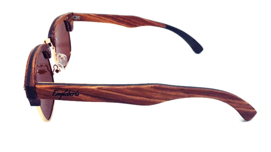 Ebony Zebrawood Sunglasses