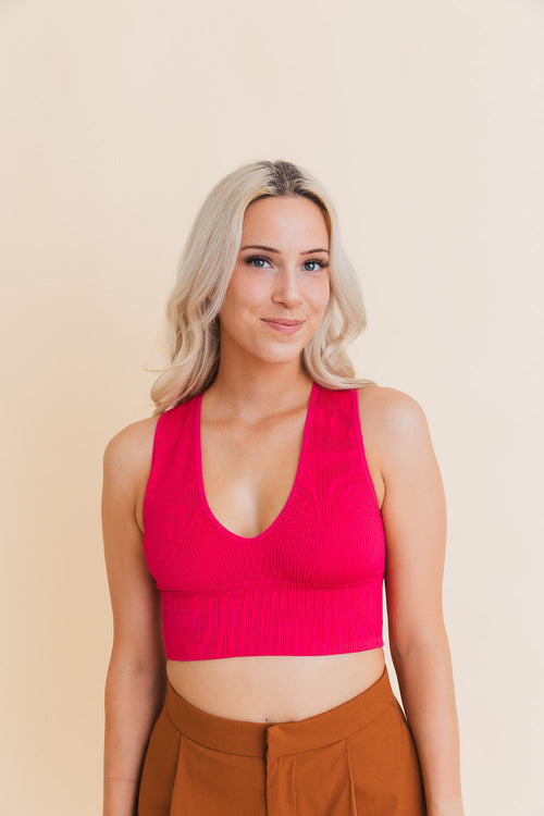 Eco Harmony Ribbed Crop