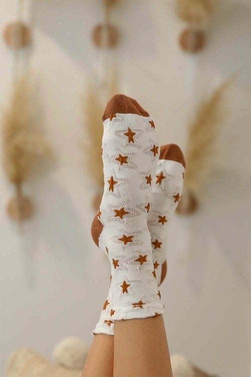 Eco-Friendly Star Design Socks.