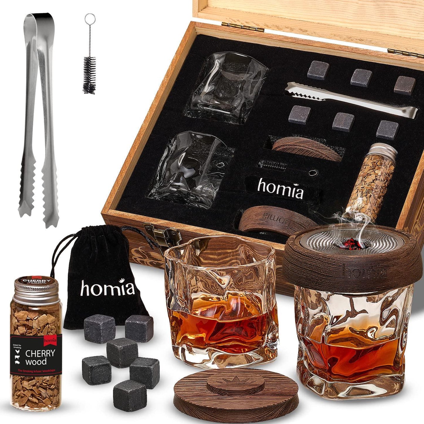 Smoked Whiskey Gift Set