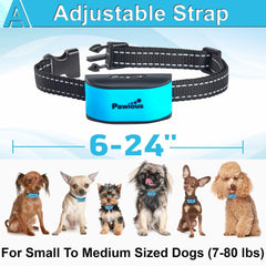 Collier anti-aboiement pour petit chien, sans cruauté, sans choc, rechargeable, anti-aboiement