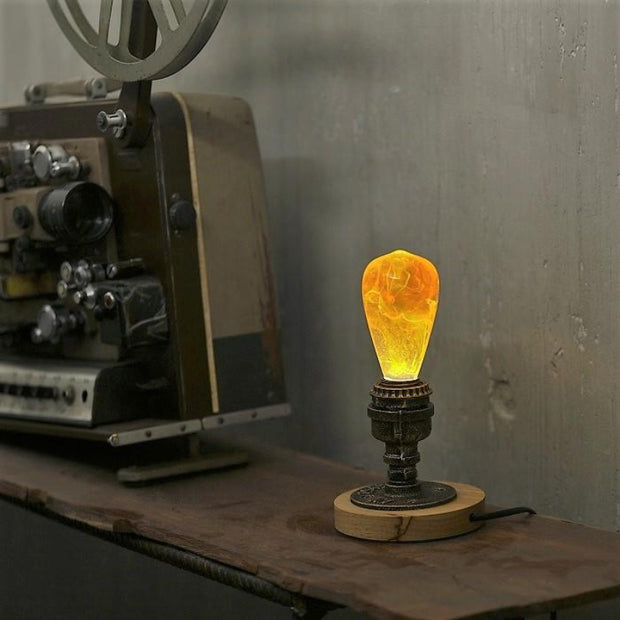 Artistic LED Resin Light Bulb Decorative Lamp