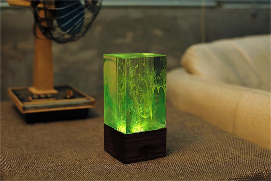Resin Table Lamps.