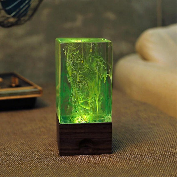 Resin Table Lamps.
