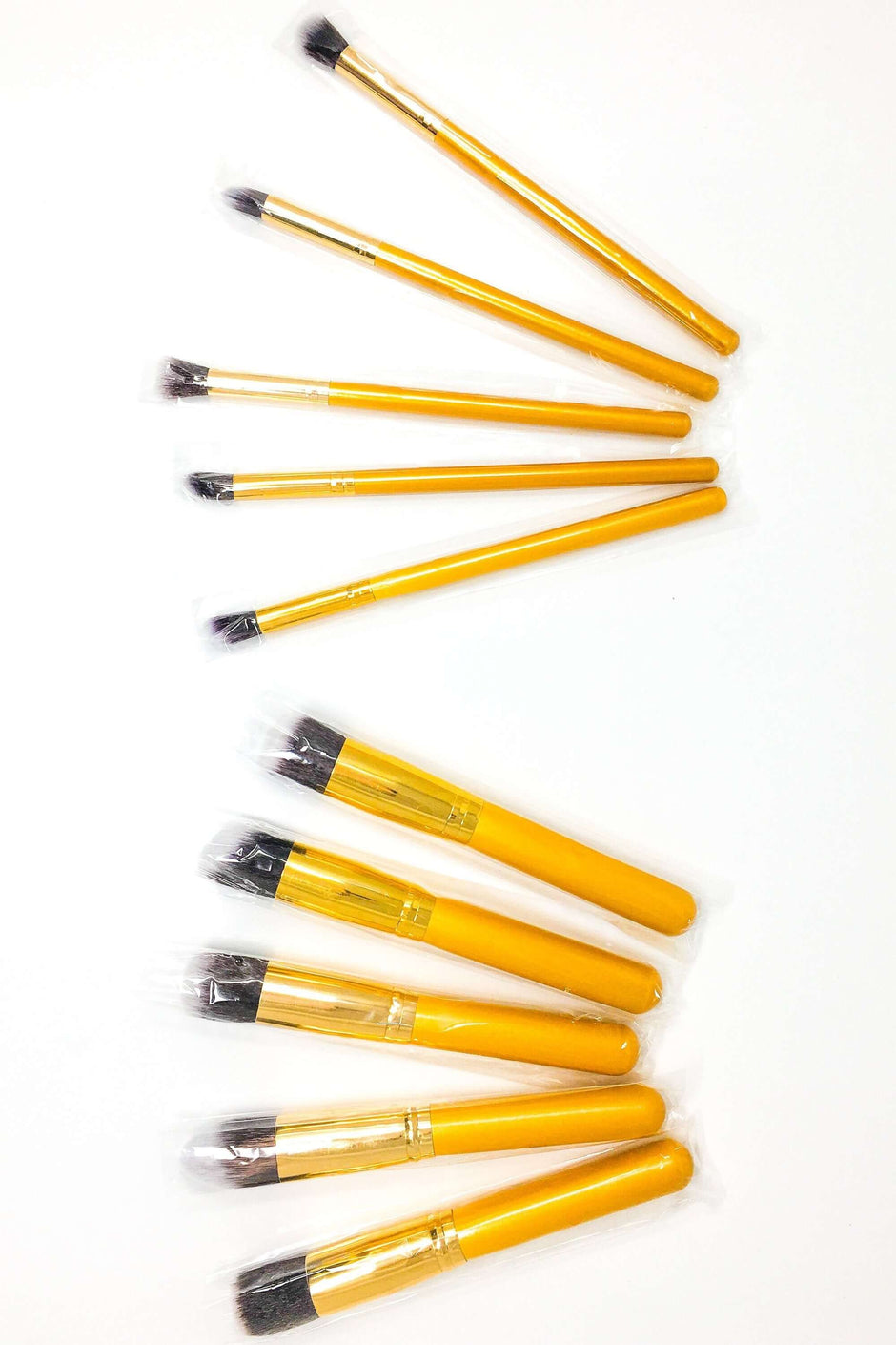 8-10 Piece Makeup Brush Set