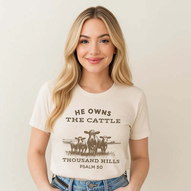 T-shirt propriétaire de bétail 