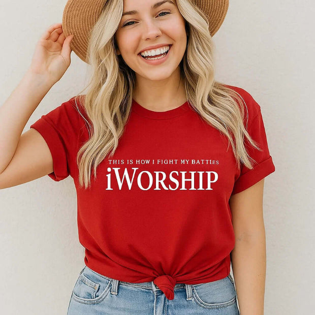 Camiseta de adoración a la batalla