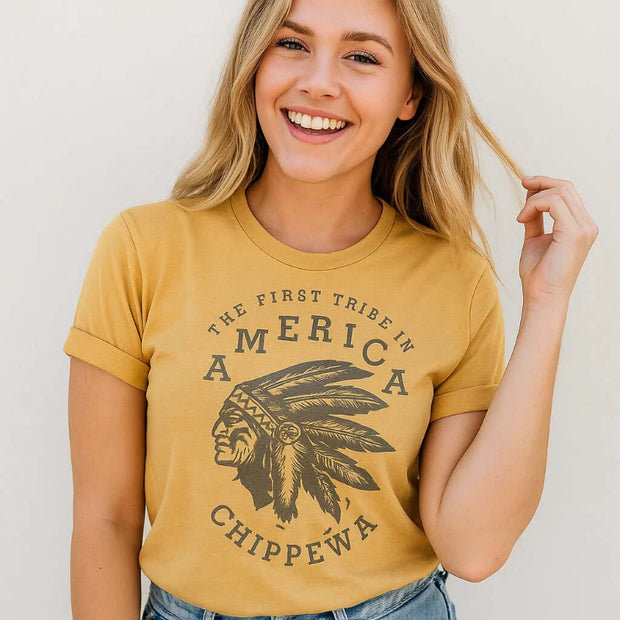 Camiseta de la tribu Chippewa 