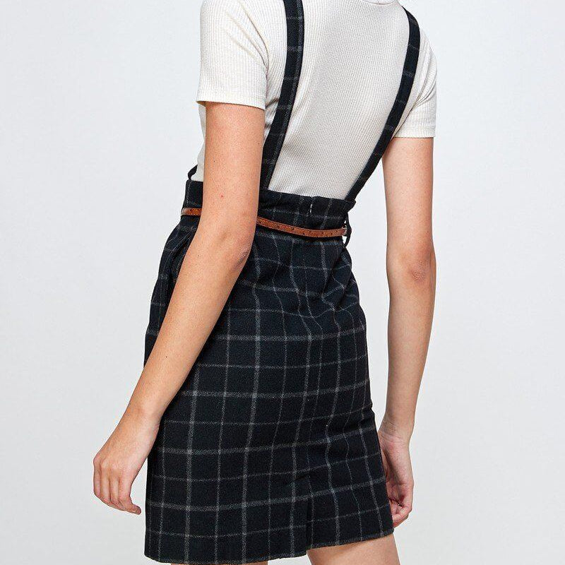 Chic Plaid Skirt