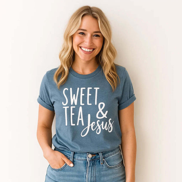 Sweet Tea & Jesus Tee