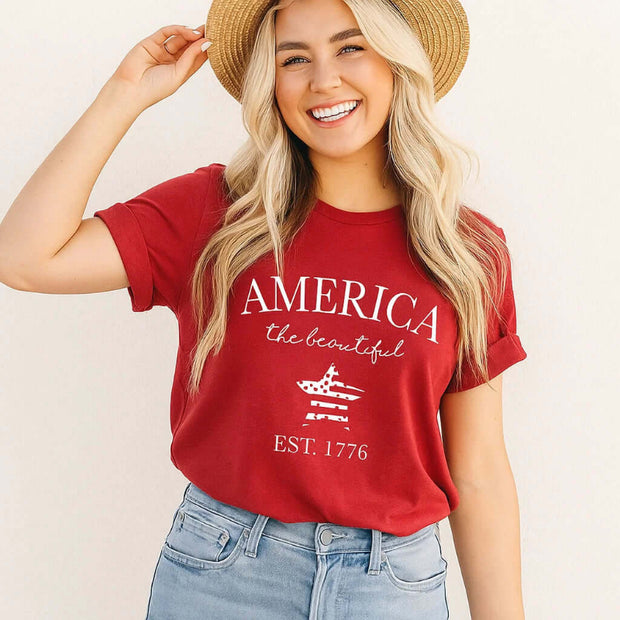 T-shirt patriotique américain 