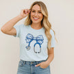 Camiseta de enfermera con lazo de estetoscopio 