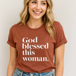 God Blessed Woman T-Shirt
