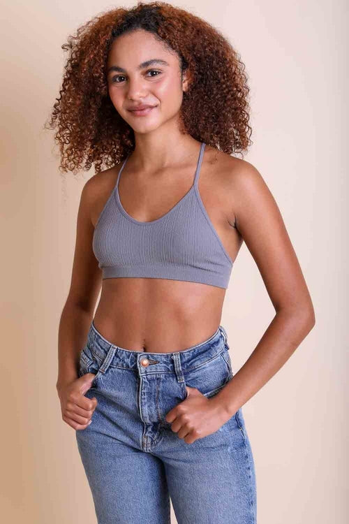 Tattoo Back Mesh Bralettes