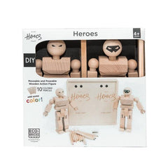 Figura de acción de Playhard Heroes DIY 2 piezas