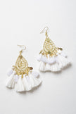 Raffia Tassel Earrings