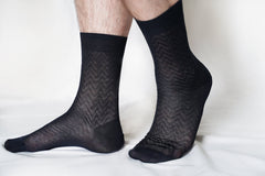 tittimitti® 100% Mercerized "Filo di Scozia" Cotton Men's Dress Socks