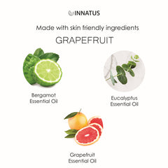 Shower spray eucalyptus oil with a whiff of Grapefruit