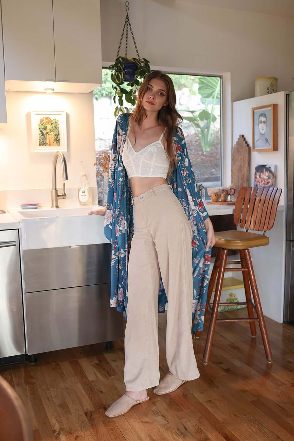 Floral Kimono Jacket