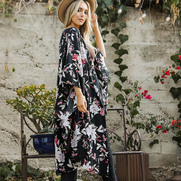 Floral Kimono Jacket