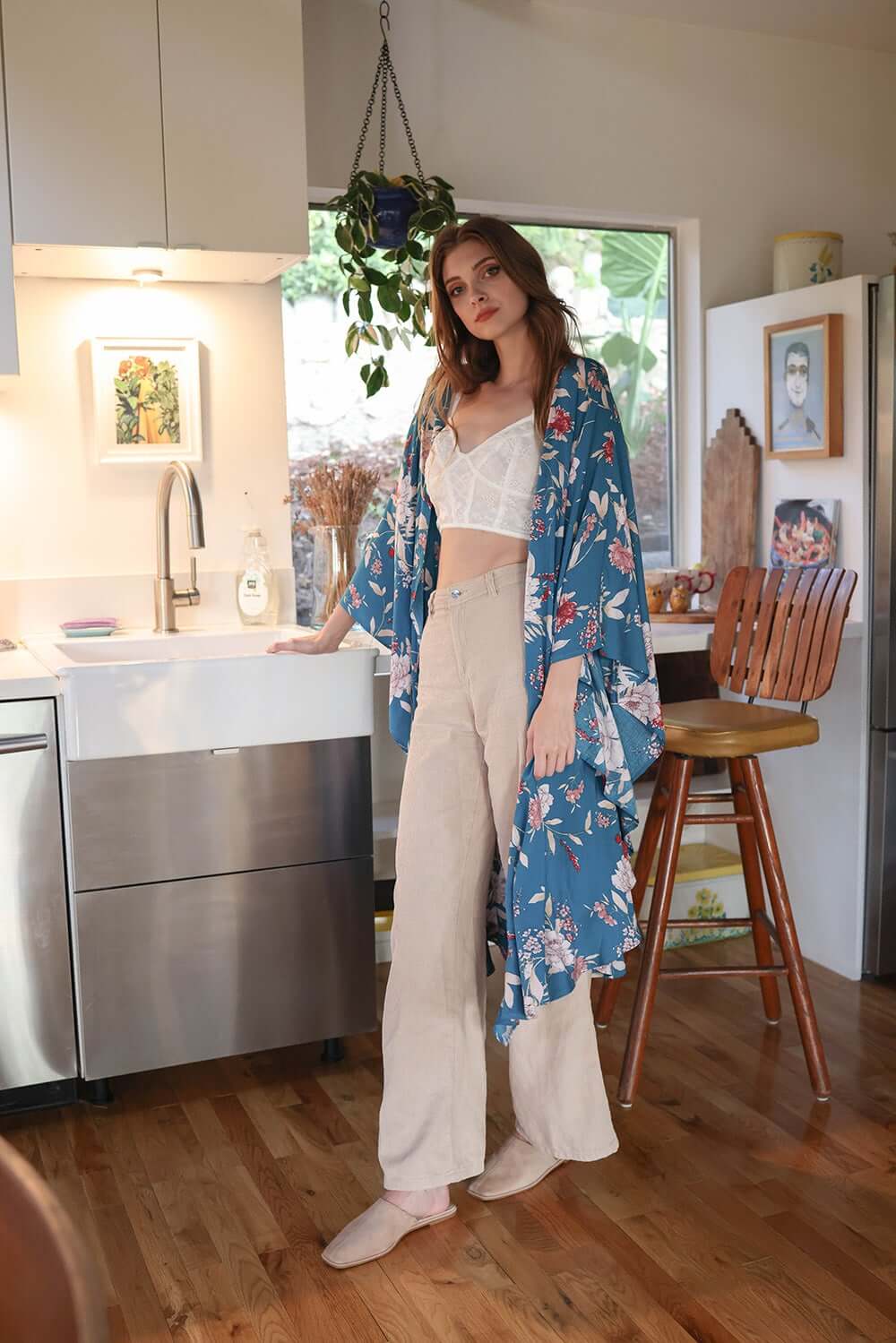 Floral Kimono Jacket