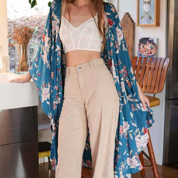 Floral Kimono Jacket