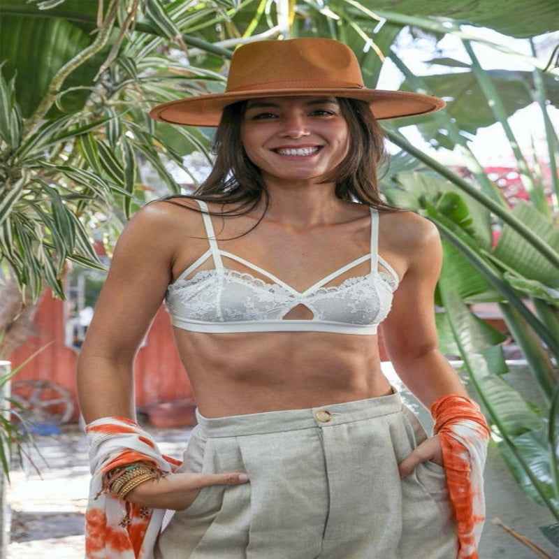 Floral Lace Bra