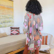 Floral Motif Kimono Cardigan - Elegant & Versatile