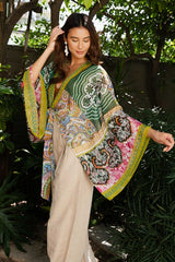 Free Spirit Boho Tie Front Wrap Kimono