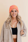 Fuzzy Chenille Beanie