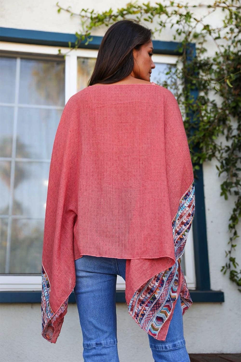 Modern Geometric Tunic Top
