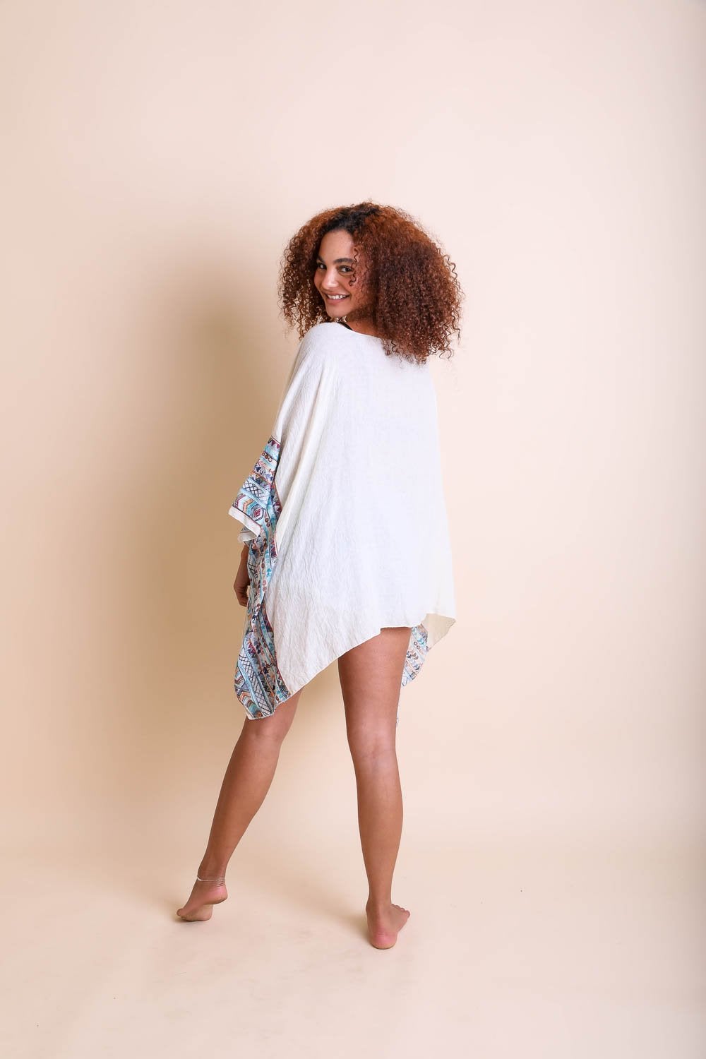Modern Geometric Tunic Top