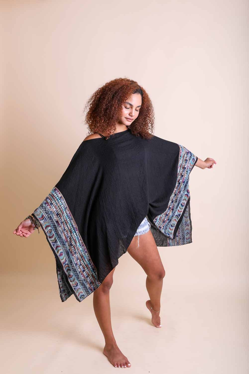 Modern Geometric Tunic Top