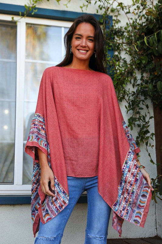 Modern Geometric Tunic Top
