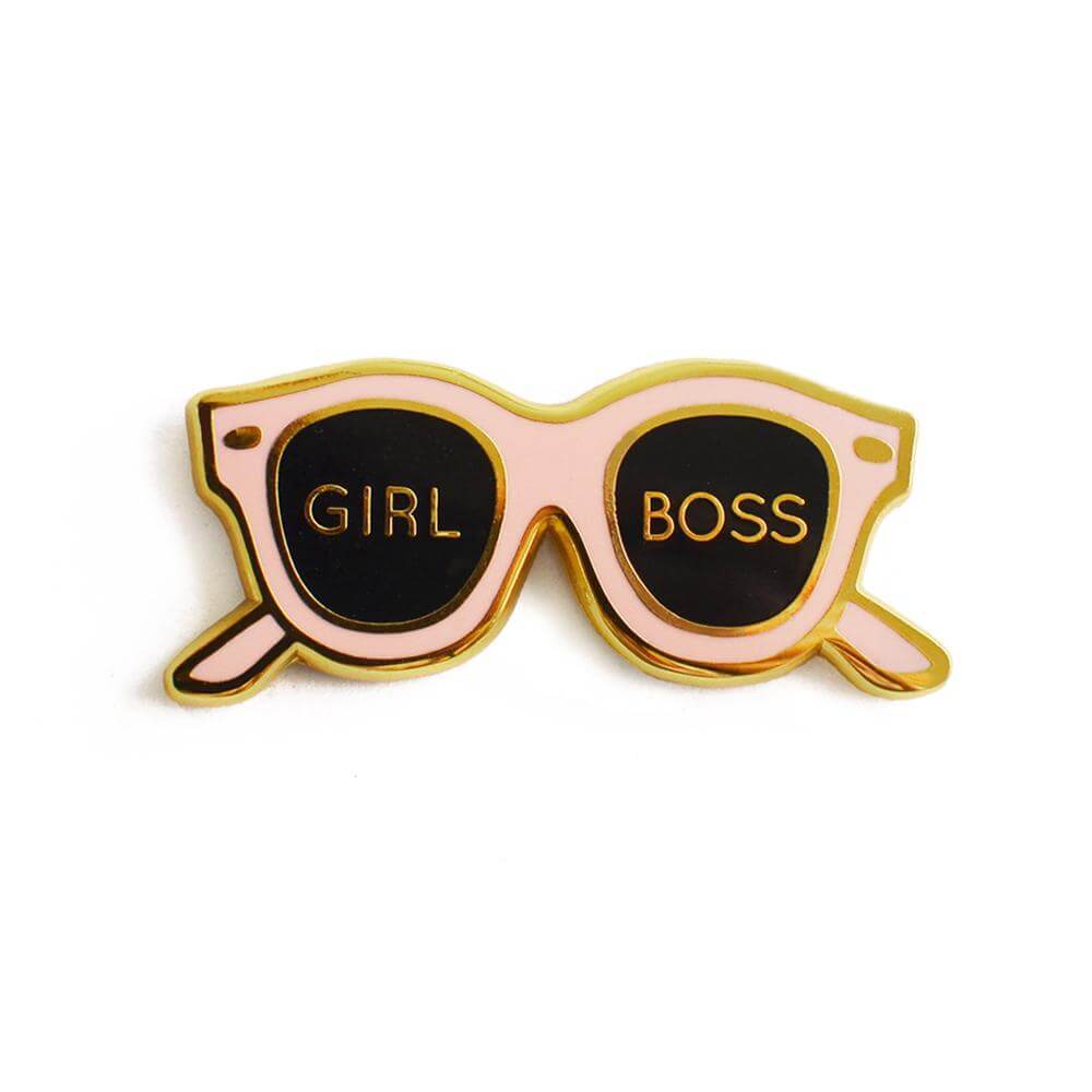 Girl Boss Pink Pin