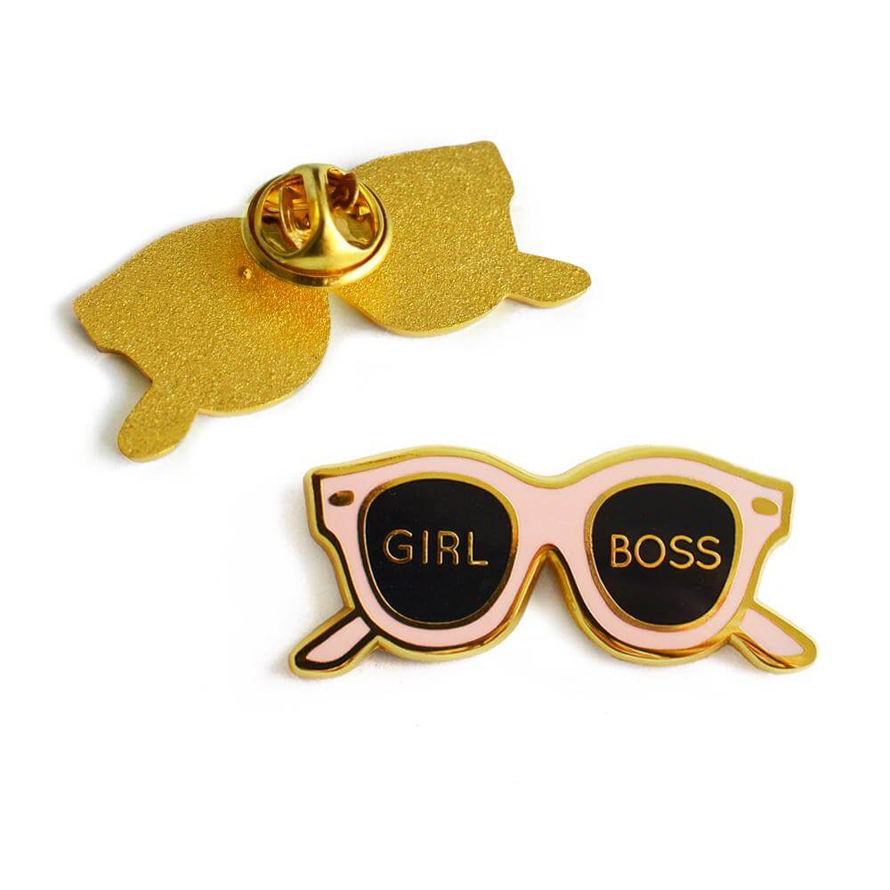 Girl Boss Pink Pin