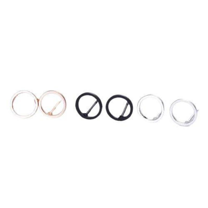 Minimal Circle Earrings