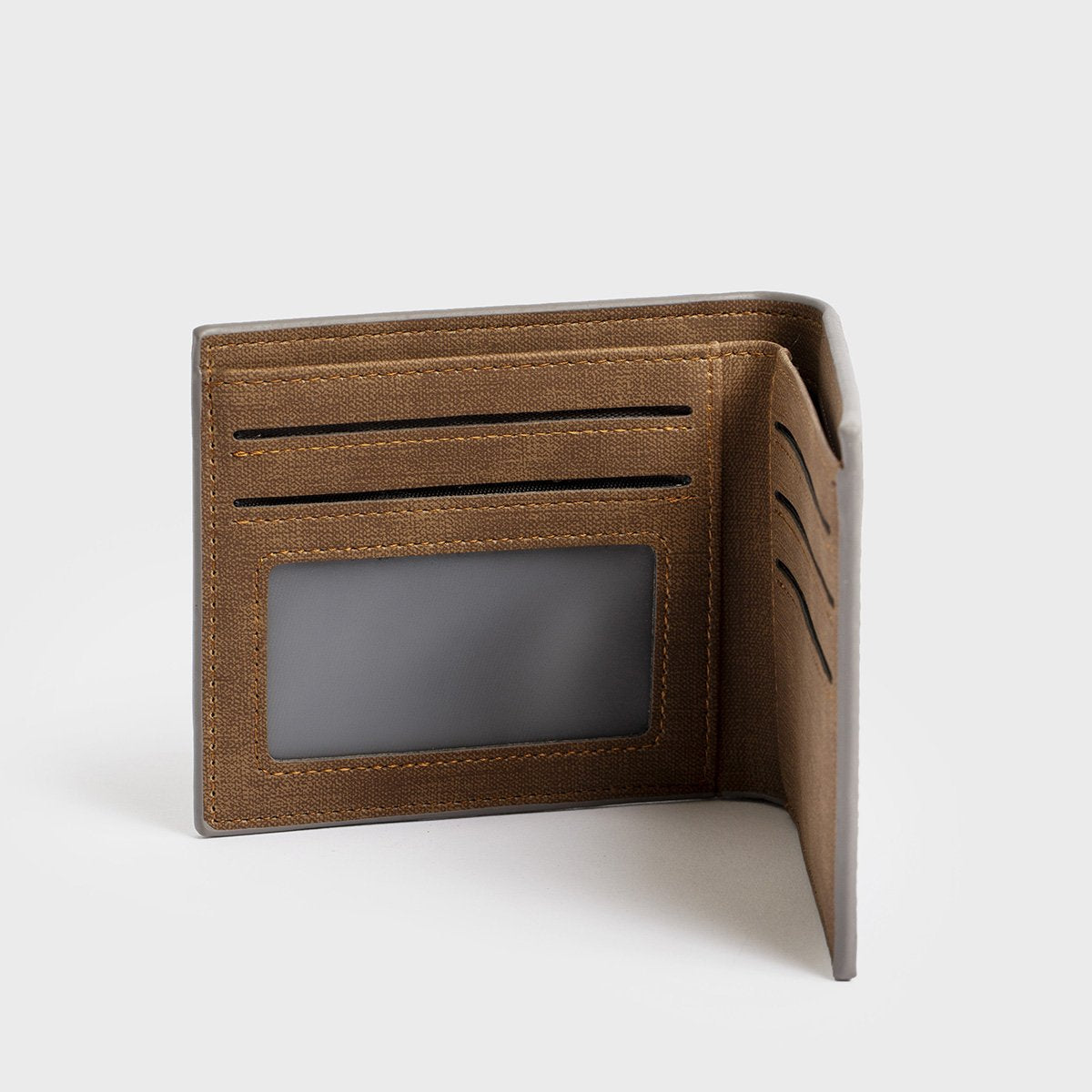 Cartera informal plegable para hombre