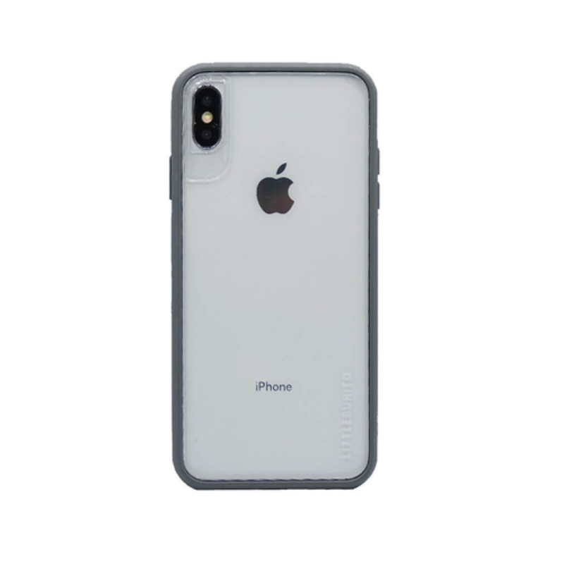 LITTEUHTO Clear Back Shockproof Phone Case with Colored Frame