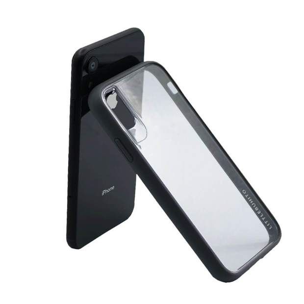 LITTEUHTO Clear Back Shockproof Phone Case with Colored Frame