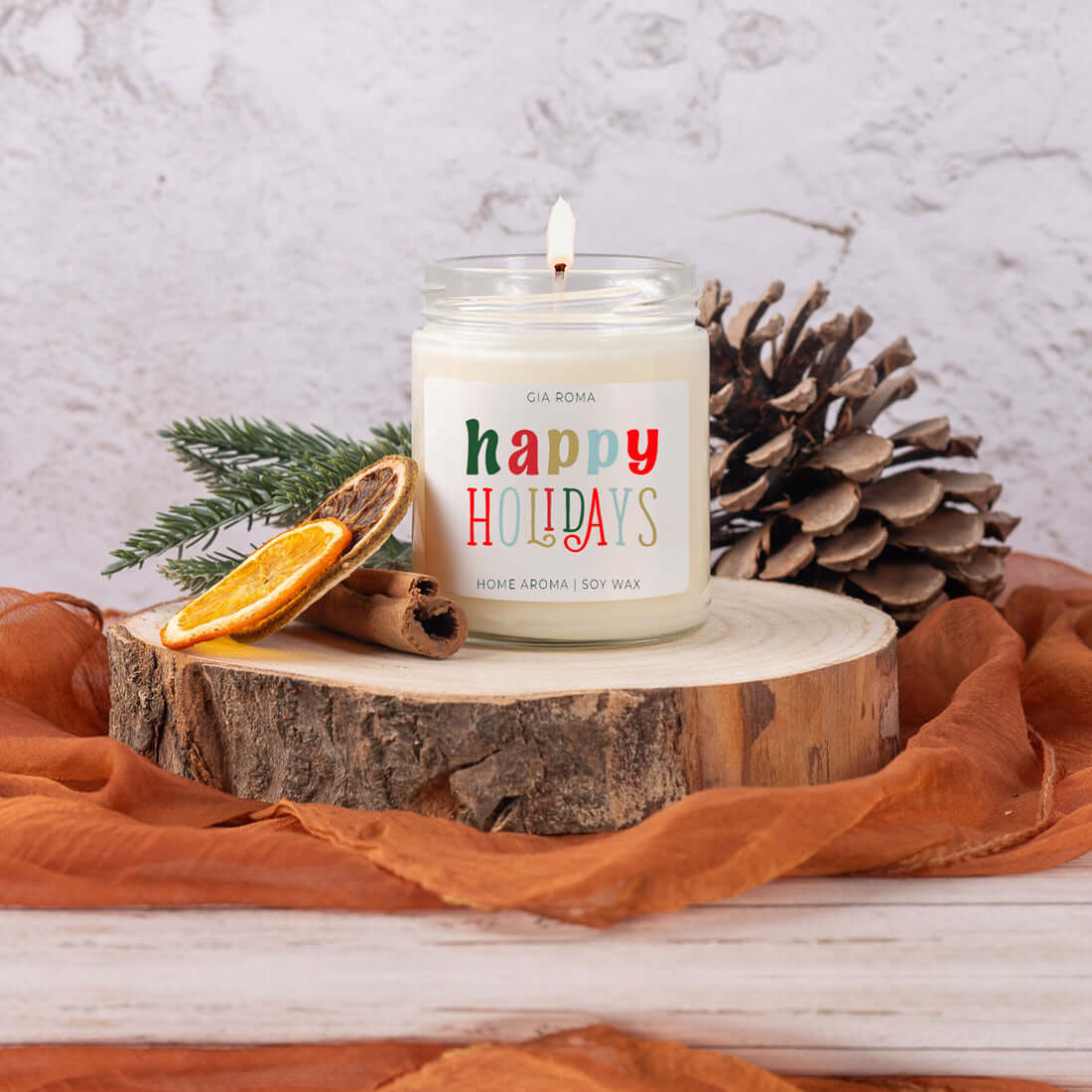 Christmas Tree Candle